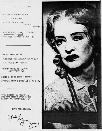 Baby Jane performing / (photo courtesy Jamie Taylor) /