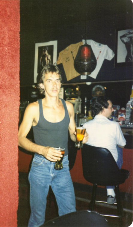 Interior of the bar in the mid-1980s