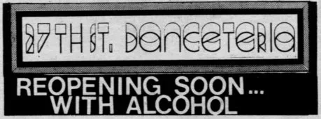 27th Street Danceteria — 27thstdance isv2i09