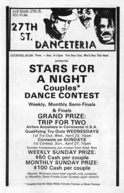 27th Street Danceteria — 27th st danc 0486 isv3i6t