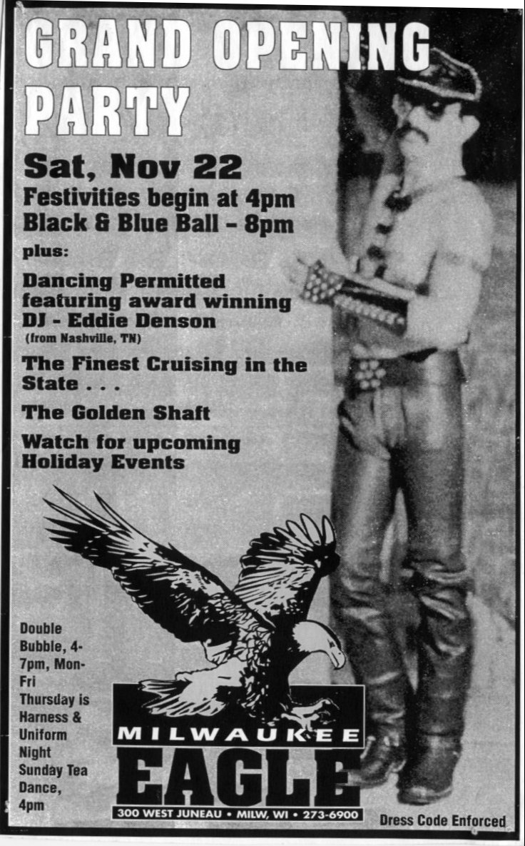 Grand-opening flyer, 1997.