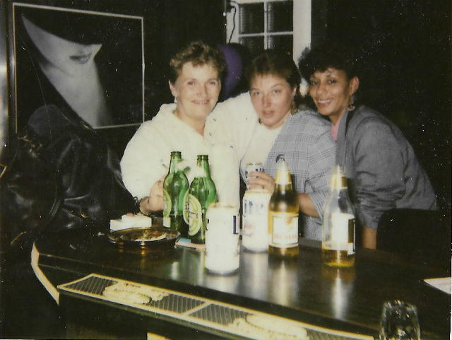 Customers inside Fannies.
