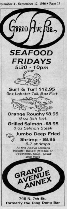Advertisement, September 1986.
