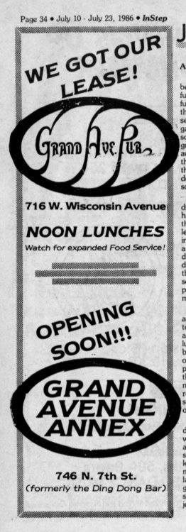 Advertisement, July 1986