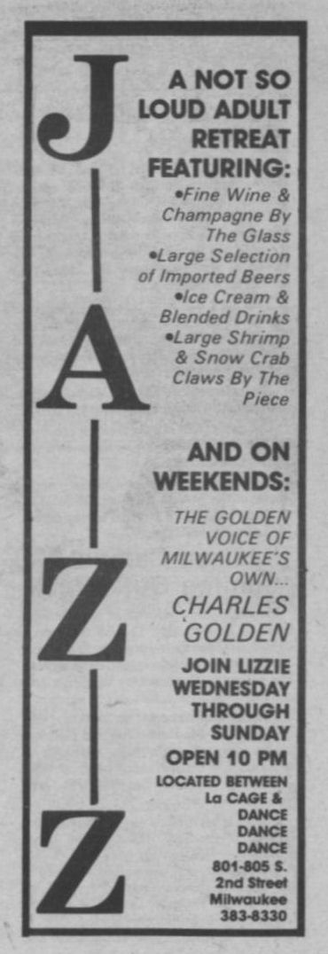 Advertisement, October 1988.