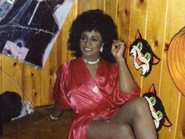 Wally, Owner of the Black Nite, / with Josie Carter, 1966 / (photo courtesy of Josie Carter) /