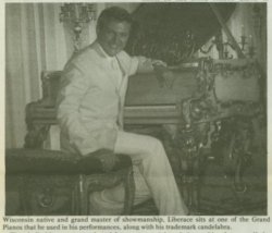 New book, "Liberace", 1988, / by Bob Thomas (St. Martin's Press)