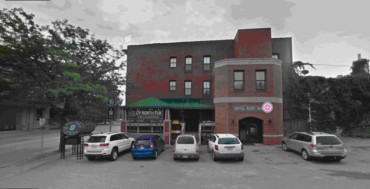 The former Manoeuvres building, 2020