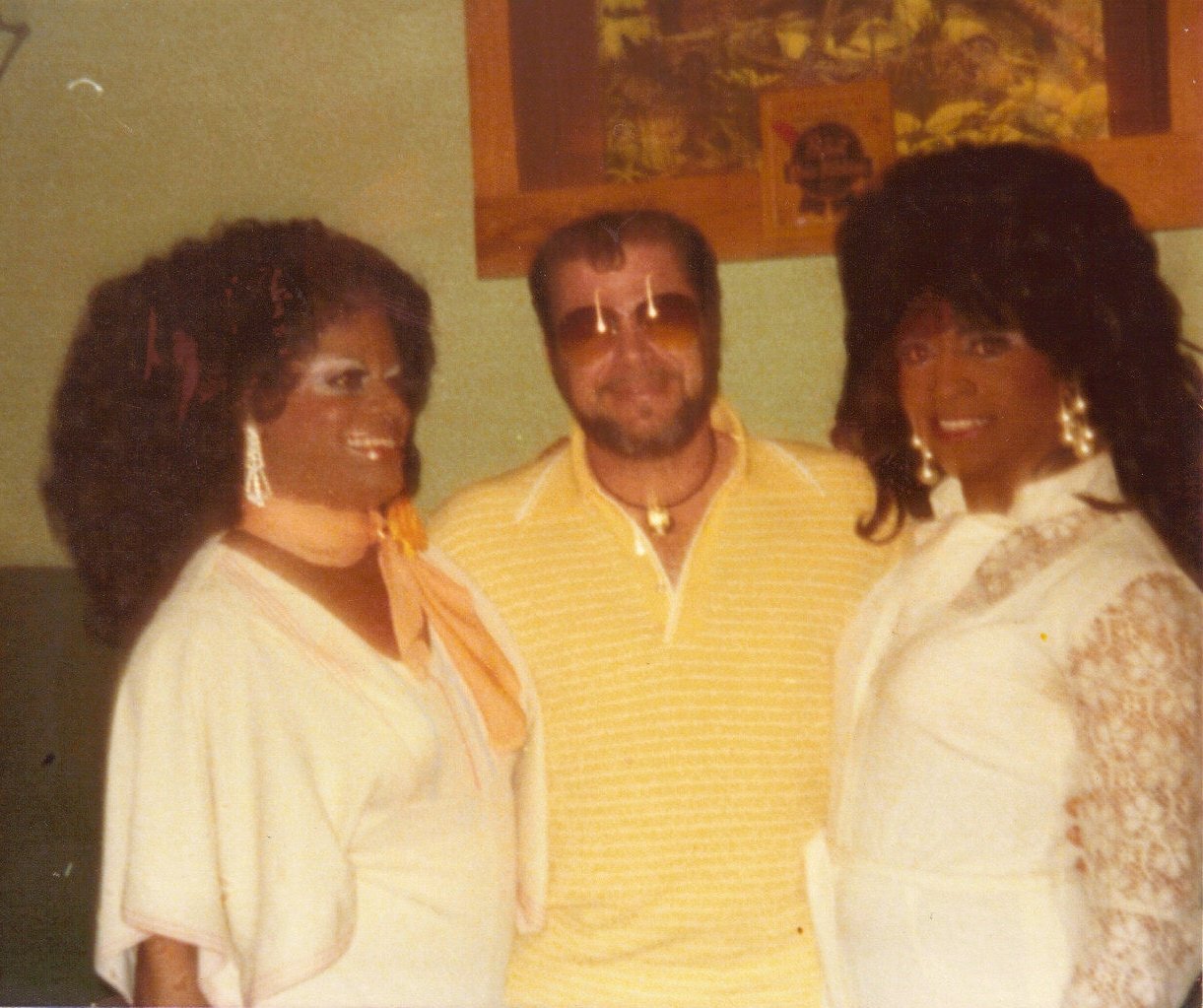 Josie Carter, at right, in the Mint Bar, mid-1970s.