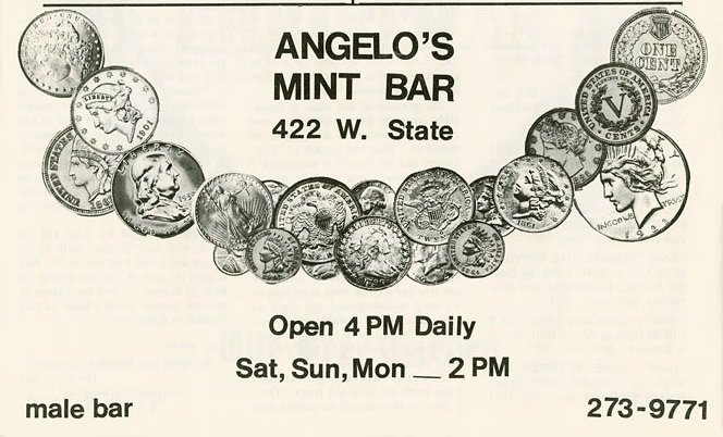 Advertisement, December 1971.
