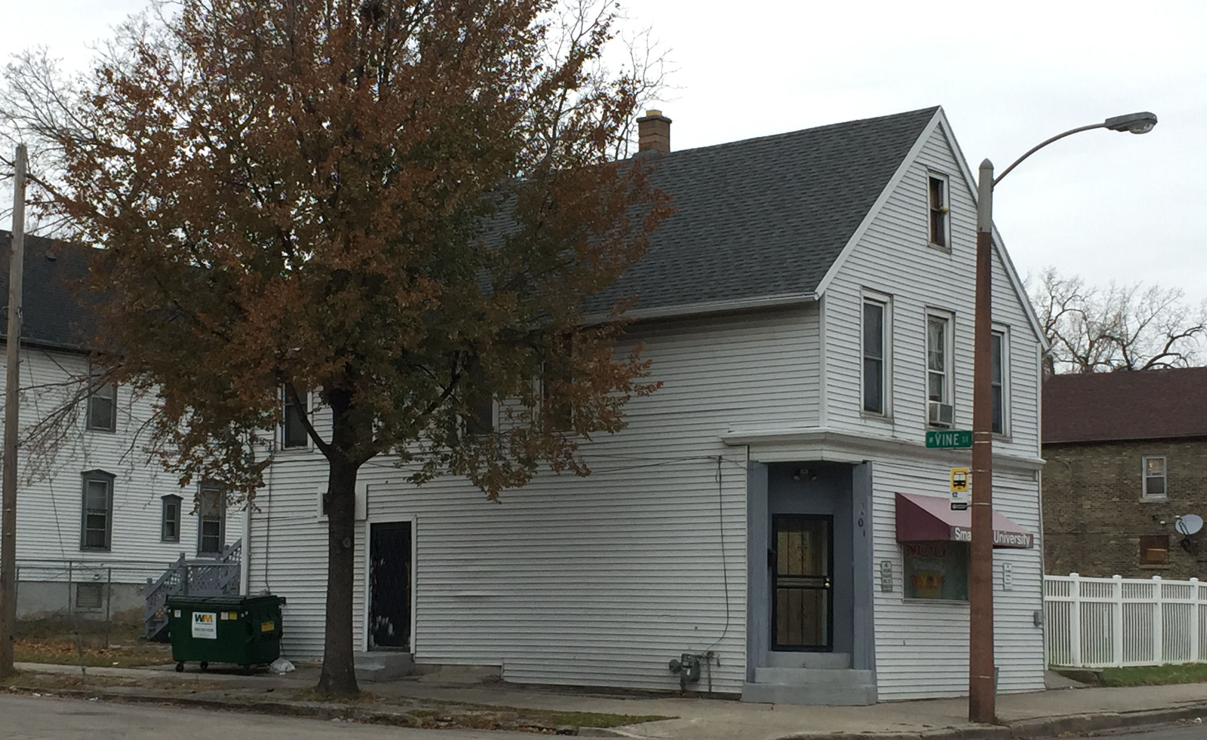 The building that housed the bar, around 2015.