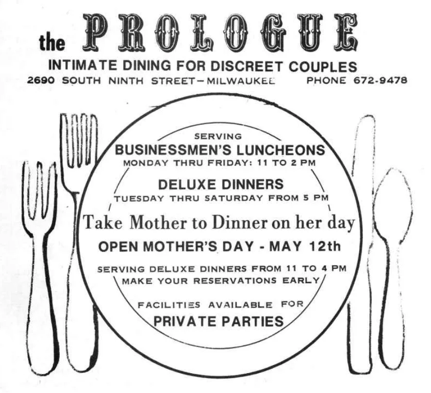Prologue — damron 70 p8081