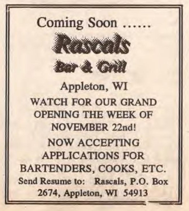 Ad: Grand Opening / (In Step vol 9-23, Nov. 1992) / /