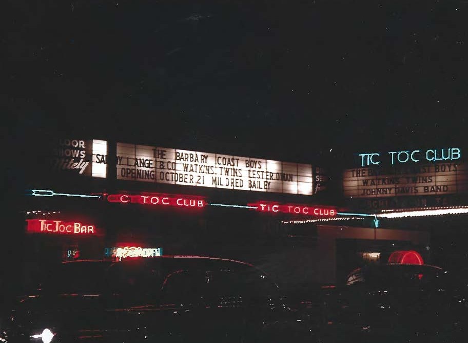 Color photograph of the club