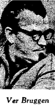Newspaper photo of owner Norman Ver Bruggen.