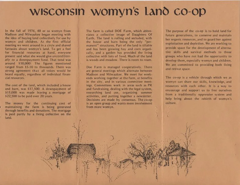 Brochure, circa 1978
